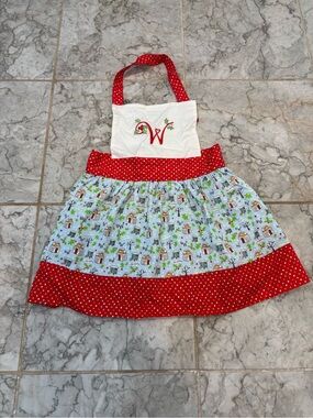 American Girl WellieWishers Holiday Baking Child-Size Apron